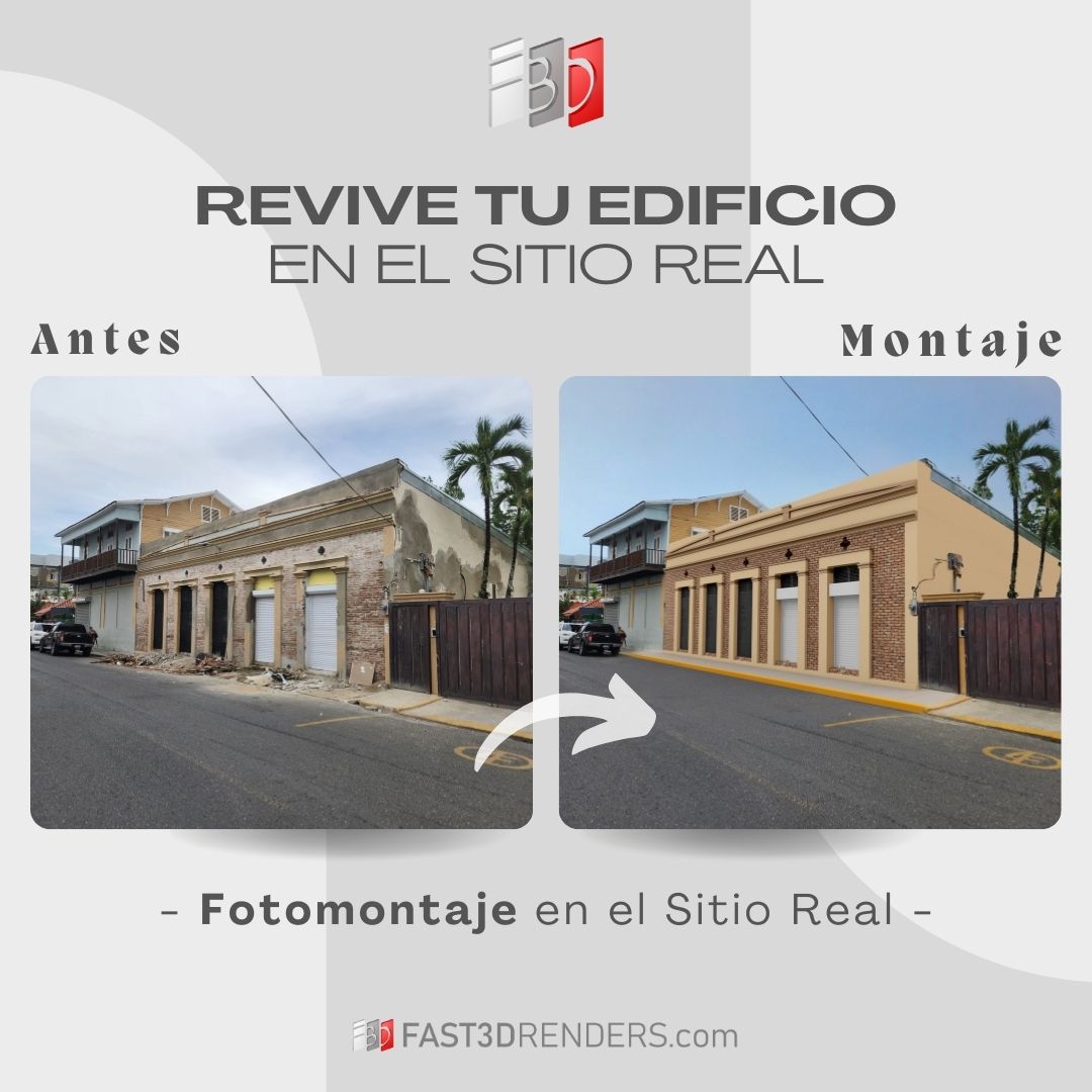 Foto-montaje en el Sitio Real