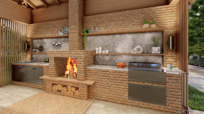 Renderizado 3D Interior