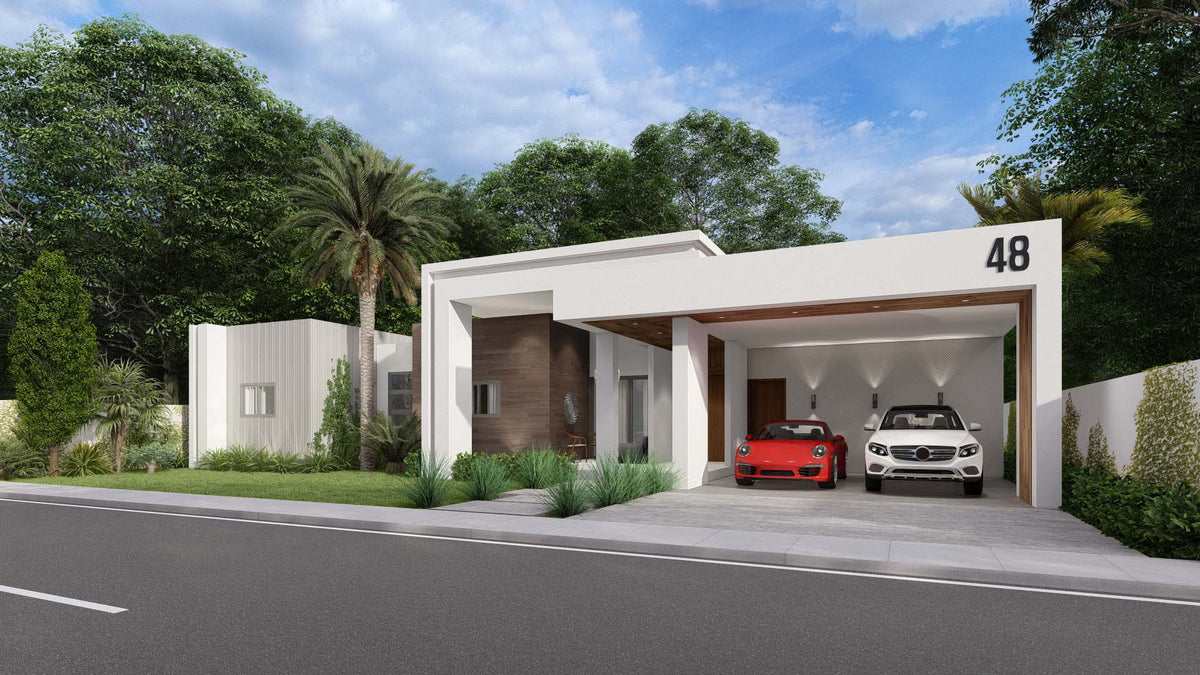 Renderizado 3D Exterior Universal
