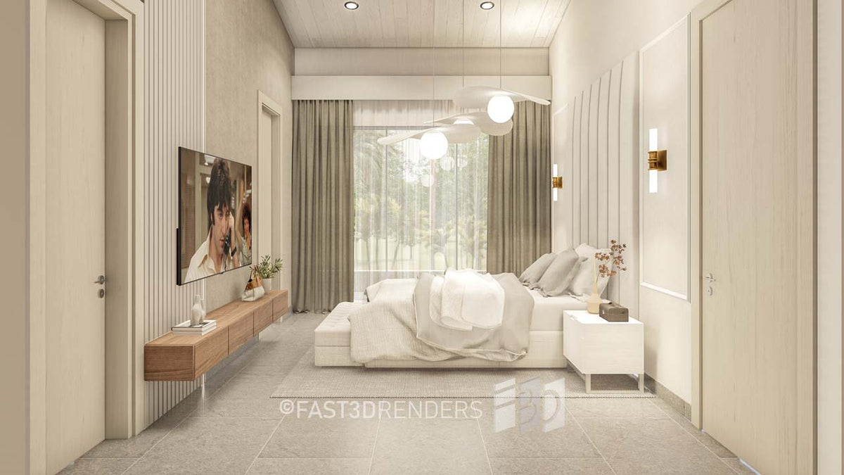 Renderizado 3D Interior