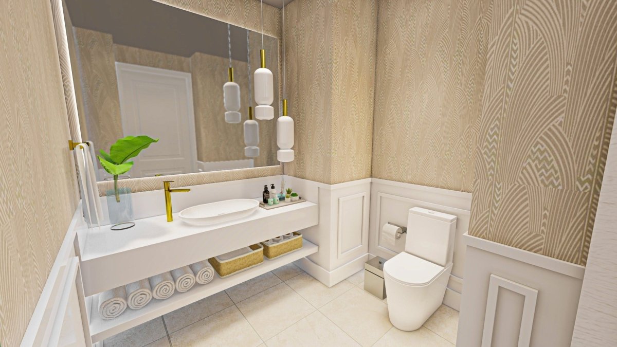 Renderizado 3D Interior de Baño - Fast 3D Renders