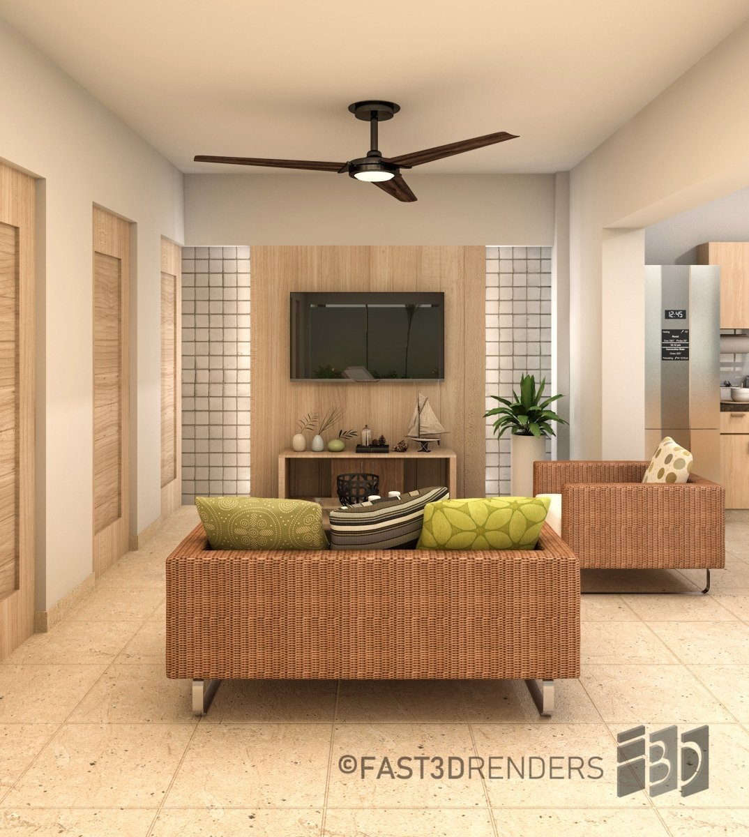 Renderizado 3D Interior General - Fast 3D Renders
